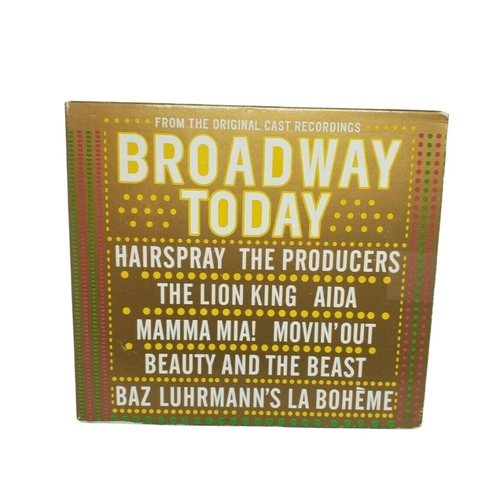 Broadway Today: A Spectacular Compilation by Various Artists - CD No Scratches